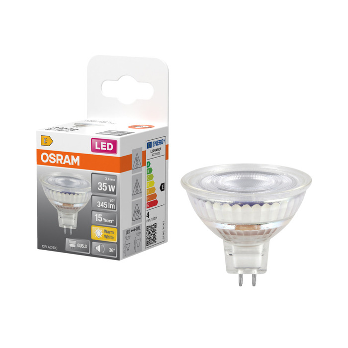 Osram LED Star 12V GU5.3 stiftpære 3,4 W